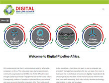 Tablet Screenshot of dpafrica.com